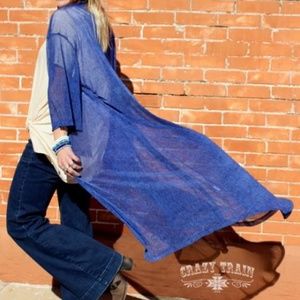 NEW Donahew Denim Duster
